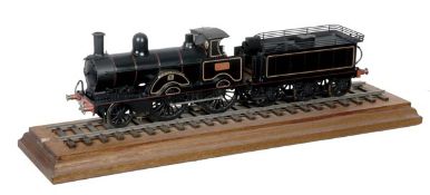 A fine Gauge 1 model of a London North Western Railway 2-4-0 tender locomotive No.790 ‘Hardwicke’,