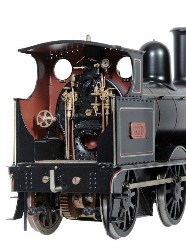 A fine Gauge 1 model of a London North Western Railway 0-6-0 Webb coal tender locomotive No.360, - Image 2 of 3