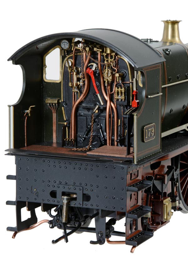 A very fine Gauge 1 model of a Great Western Railway Saint Class 4-4-2 tender locomotive No.179 ‘ - Image 3 of 7
