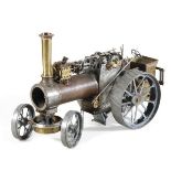 A well engineered part built 11/2 inch scale model of a ‘Royal Chester’ Allchin traction engine,