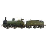 A fine exhibition quality model of a 71/4 gauge Great Western Railway Beyer Goods 0-6-0 locomotive