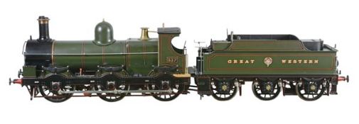 A fine exhibition quality model of a 71/4 gauge Great Western Railway Beyer Goods 0-6-0 locomotive