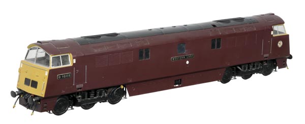 An interesting Gauge 1 model of a BR Western Class 52 diesel-hydraulic locomotive No.D1048 ‘