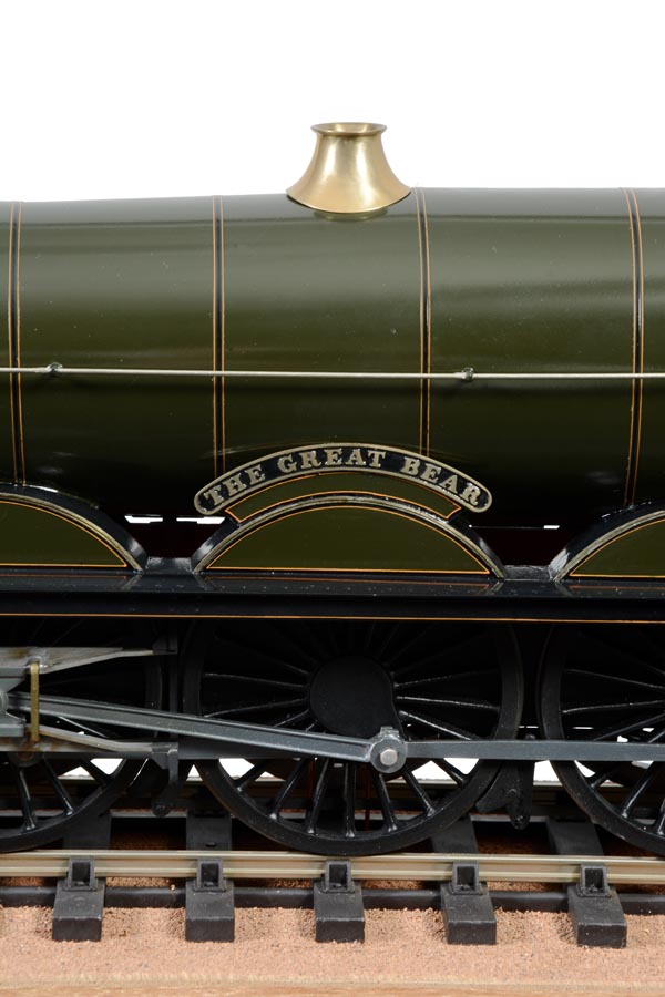 A very fine Gauge 1 model of a Great Western Railway 4-6-2 tender locomotive No.111 ‘The Great - Image 3 of 4