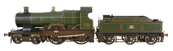 A fine exhibition quality 71/4 inch gauge model of the Great Western Railway Class 3700 4-4-0 tender