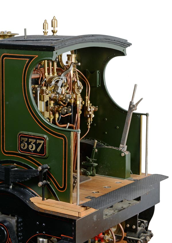 A fine exhibition quality model of a 71/4 gauge Great Western Railway Beyer Goods 0-6-0 locomotive - Image 7 of 7