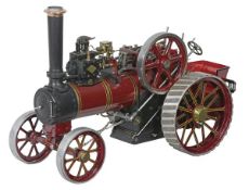 A well engineered 1 inch scale model of an agricultural traction engine, built to the L.C. Mason
