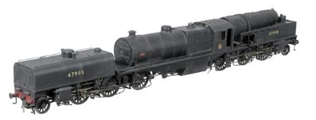 A fine Gauge 1 model of an L.M.S. Railway Co. 2-6-0+0-6-2 Beyer Garratt locomotive No.47995, scratch