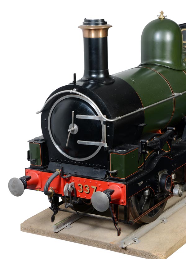 A fine exhibition quality model of a 71/4 gauge Great Western Railway Beyer Goods 0-6-0 locomotive - Image 4 of 7