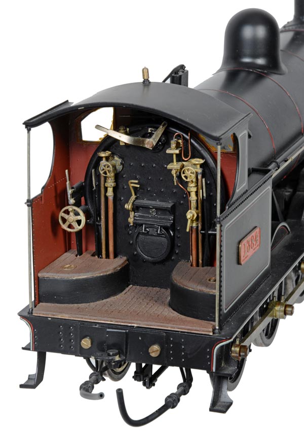 A fine Gauge 1 model of a London North Western Railway 0-8-0 tender locomotive No.1384, scratch - Image 2 of 5