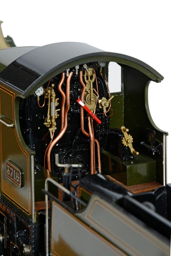 A very fine Gauge 1 model of a Great Western Railway 4-4-0 tender locomotive No.3716 ‘City of - Image 2 of 4