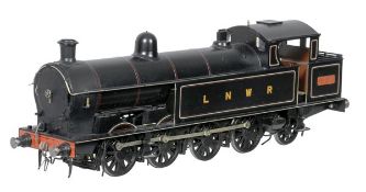 A fine Gauge 1 model of a London North Western Railway 0-8-2T Beames eight-coupled tank locomotive