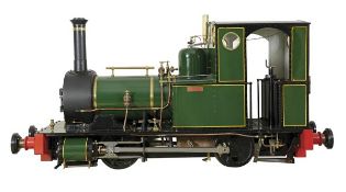 A well engineered model of a 71/4 inch gauge 0-4-0 narrow gauge locomotive ‘Dolgoch’, built by the