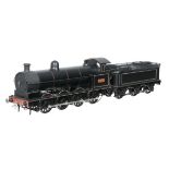 A fine Gauge 1 model of a London North Western Railway Class D 0-8-0 tender locomotive No.2548,