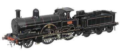 A fine Gauge 1 model of a London North Western Railway Teutonic Class 2-2-2-0 compound tender
