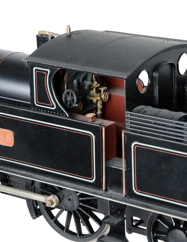 A fine Gauge 1 model of a London North Western Railway 0-6-2T Watford tank locomotive No.1635, - Image 2 of 2