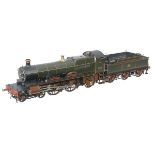 A very fine Gauge 1 model of a Great Western Railway Saint Class 4-4-2 tender locomotive No.179 ‘