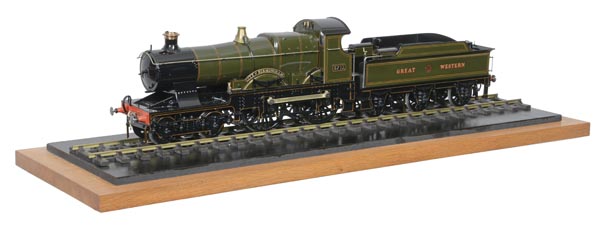 A very fine Gauge 1 model of a 4-4-0 tender locomotive No.3711 ‘City of Birmingham’, scratch built