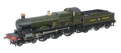 A very fine gauge 1 model of a Great Western Railways Saint Class 4-6-0 tender locomotive No.2904 ‘