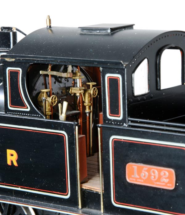 A fine Gauge 1 model of a London North Western Railway 0-8-2T Beames eight-coupled tank locomotive - Image 2 of 3