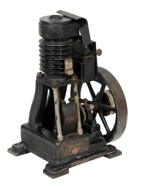 A very rare Ernst Plank German hot air engine, of early 20th century vertical design, having an - Image 2 of 2