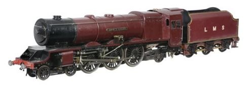 A well engineered 31/2 inch gauge model of L.M.S. Princess Coronation Class 4-6-2 tender