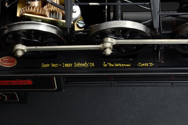 A fine Gauge 1 model of a London North Western Railway Class D 0-8-0 tender locomotive No.2548, - Image 4 of 4