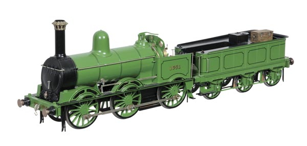 A fine Gauge 1 model of a London North Western Railway 0-6-0 DX Goods locomotive No.1651, scratch