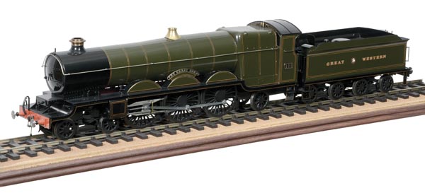 A very fine Gauge 1 model of a Great Western Railway 4-6-2 tender locomotive No.111 ‘The Great