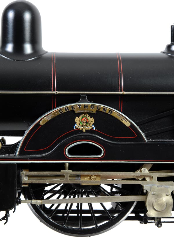 A fine Gauge 1 model of a London North Western Railway Dreadnaught Class 2-2-2-0 compound tender - Image 6 of 7