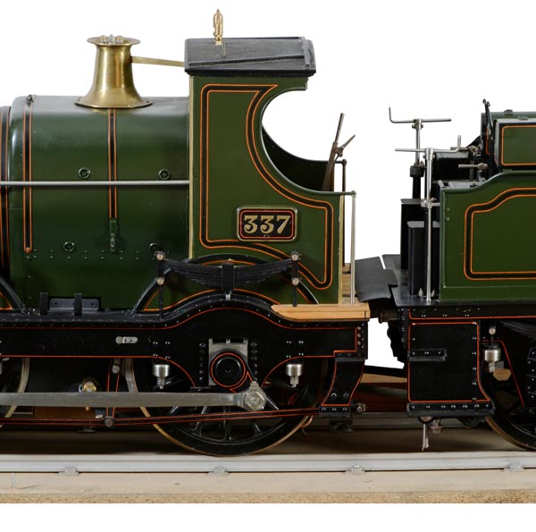 A fine exhibition quality model of a 71/4 gauge Great Western Railway Beyer Goods 0-6-0 locomotive - Image 3 of 7
