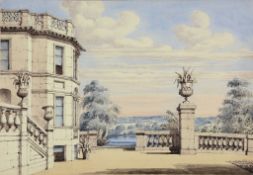 Emily Susan Drummond An album of 36 watercolours and drawings of Bedgebury...  Emily Susan