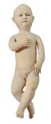 A Goanese Ivory Figure of the Infant Christ  A Goanese Ivory Figure of the Infant Christ,