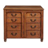 A Victorian oak library cabinet , circa 1880  A Victorian oak library cabinet  , circa 1880, the