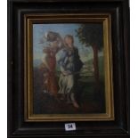 Lady Westbury after Sandro Botticelli Return of Judith to Bethulia Oil on board Inscribed 'Lady