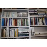 A quantity of books on porcelain, the restoration of porcelain, various other reference books etc (