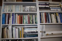 A quantity of books on porcelain, the restoration of porcelain, various other reference books etc (
