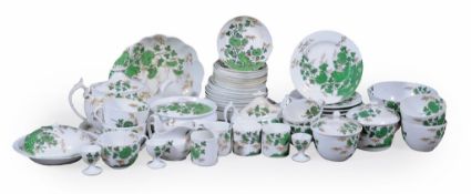 A Spode porcelain composite part breakfast service  , various dates, mostly 19th century, stet-