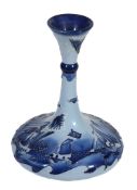 Florian Yacht, a Moorcroft bottle vase,   produced for the 1897-1997 centenary, impressed marks,