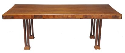 John Makepeace, OBE (b. 1939), a walnut Cluster rectangular desk or writing table,   with three