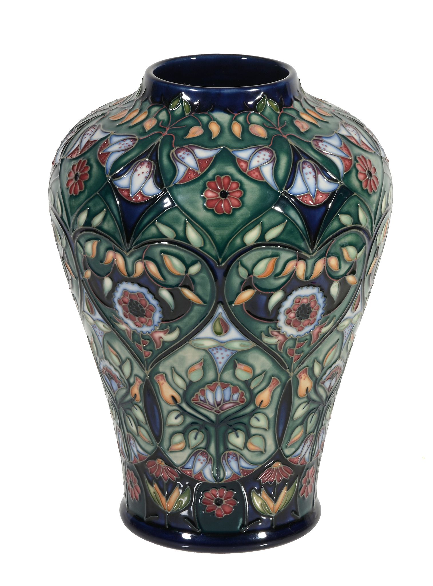 Anatolia, a Moorcroft shouldered vase,   impressed and painted marks, R. J. Bishop, MCC no.505 and