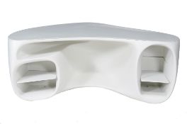 Philippe Starck for Vitra, a Baobab desk,   designed 2007, white polyethylene, the polyurethane top