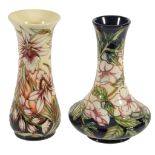 Sunderland, a Moorcroft waisted vase,   designed by Shirley Hayes, limited edition no. 182/350,