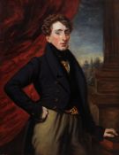 Francois Simoneau (1783-1859) - A portrait of The Hon. John Oliphant-Murray (1808-1865)