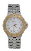 Ebel, Sportwave, ref.E6187031, a stainless steel quartz wristwatch with date  Ebel, Sportwave, ref.
