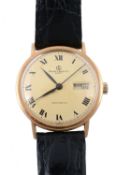 Baume & Mercier, Baumatic, ref.35117, an 18 carat gold centre seconds...  Baume  &  Mercier,