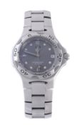Tag Heuer, Professional, ref.Wl111, a stainless steel centre seconds quartz...  Tag Heuer,