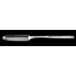 A George III silver marrow scoop by Richard Crossley & George Smith IV  A George III silver marrow