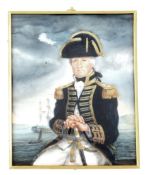 Michael Bartlett, PVPRMS Portrait of a vice admiral in the Royal Navy of 1805  Michael Bartlett,