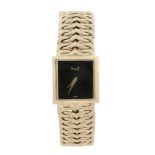 Piaget, No. 7082 N90 279946, an 18 carat gold quartz bracelet watch, cal  Piaget, No. 7082 N90